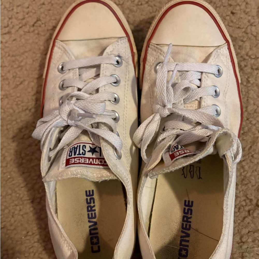 White converse allstars W9 M7